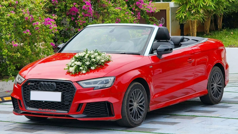 Luxury Mercedes CLE 300 4MATIC Cabriolet Rental in Punjab