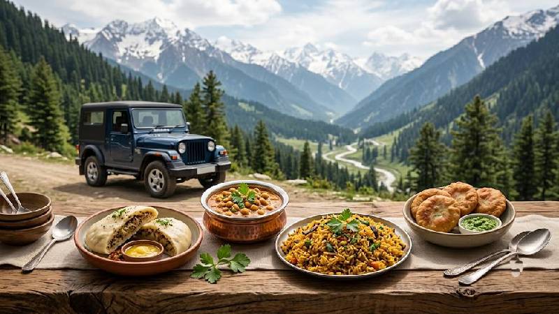 Best Local Foods to Try During Your Himachal & Uttarakhand Trip | Punjab Rent a Car